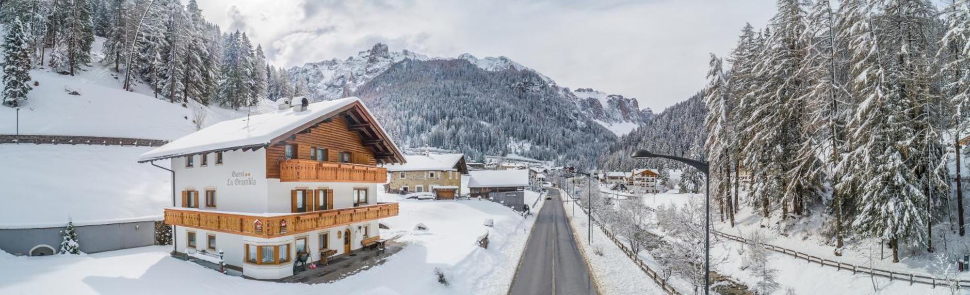 Hotel Garni La Grambla Selva di Val Gardena Zewnętrze zdjęcie