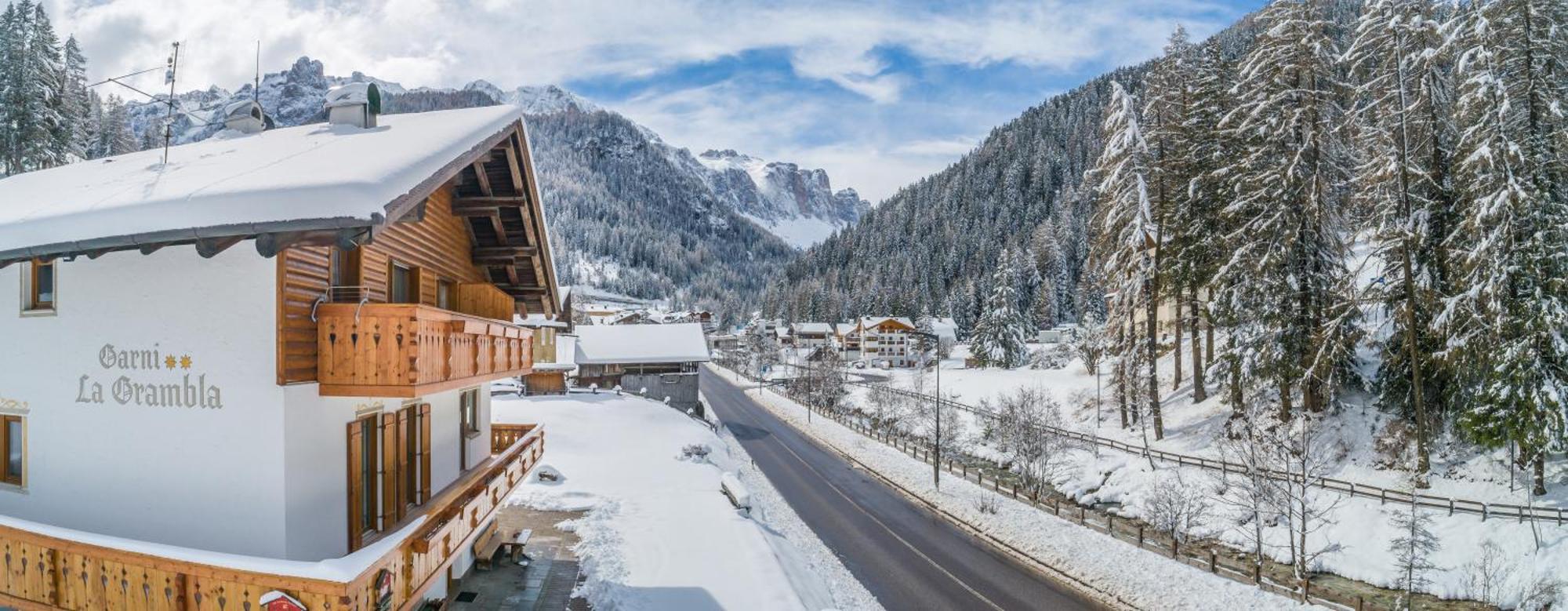 Hotel Garni La Grambla Selva di Val Gardena Zewnętrze zdjęcie