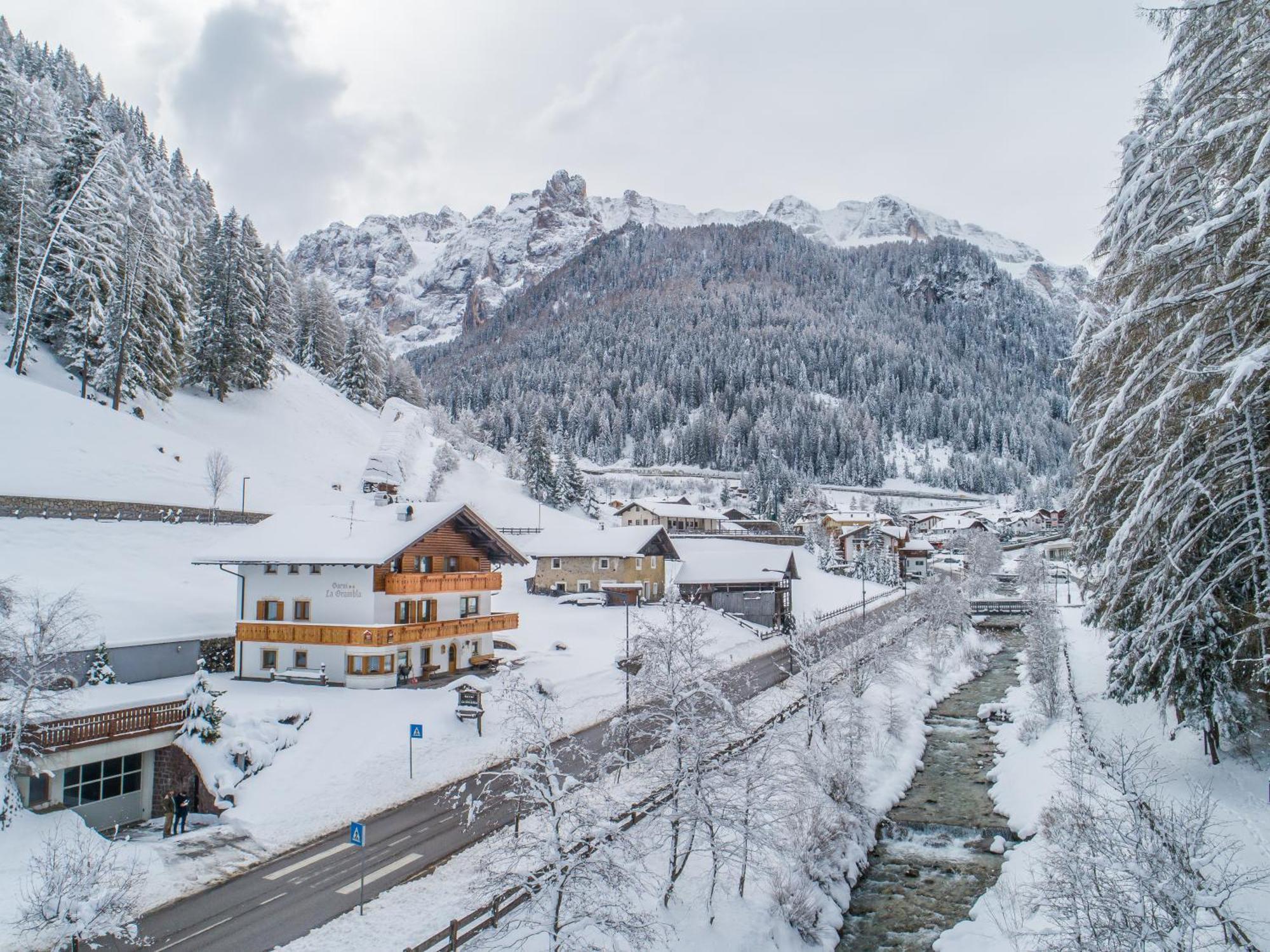 Hotel Garni La Grambla Selva di Val Gardena Zewnętrze zdjęcie