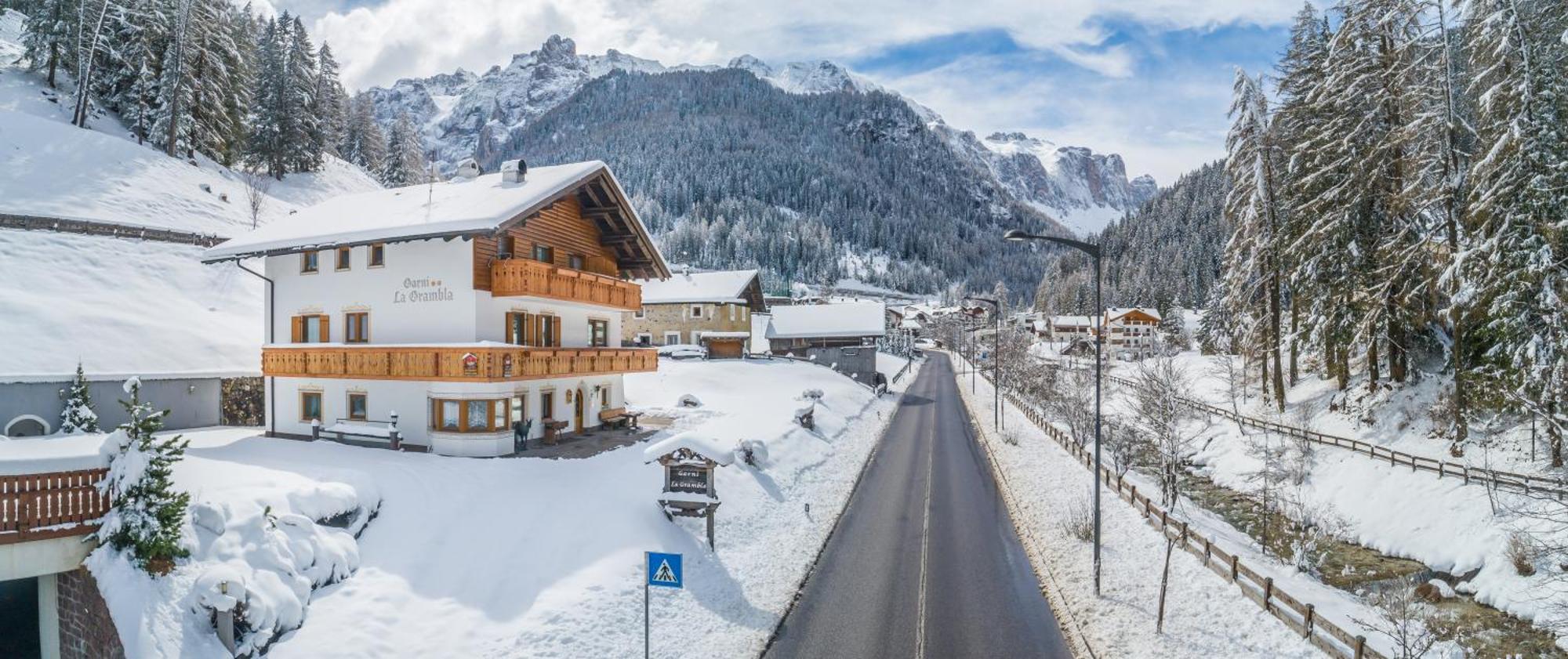 Hotel Garni La Grambla Selva di Val Gardena Zewnętrze zdjęcie