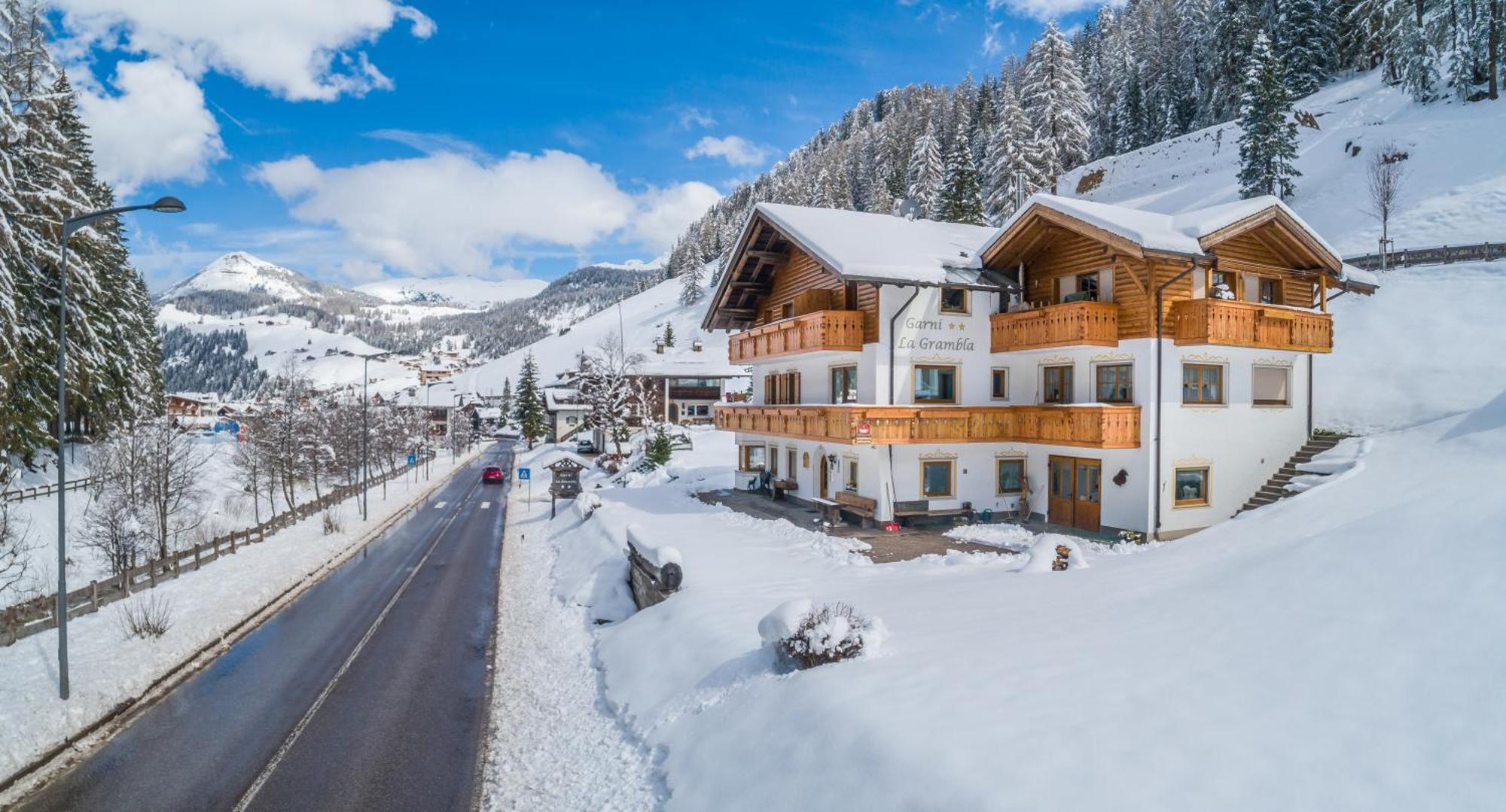 Hotel Garni La Grambla Selva di Val Gardena Zewnętrze zdjęcie