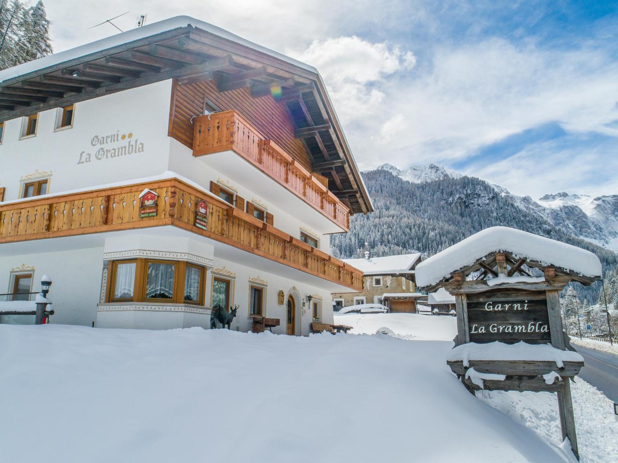 Hotel Garni La Grambla Selva di Val Gardena Zewnętrze zdjęcie